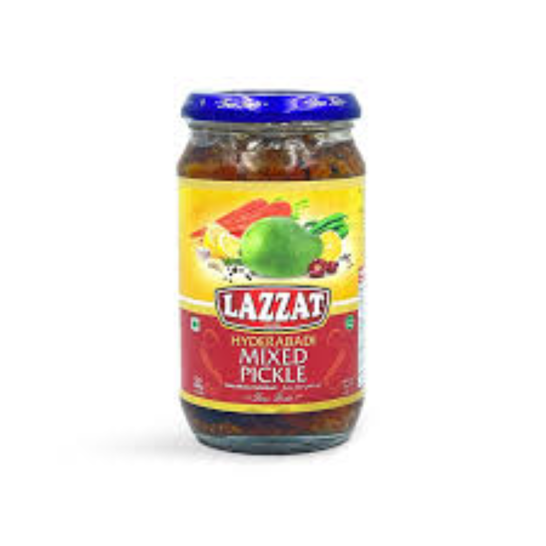 LAZIZ HYD MIXED PICKLE 330G